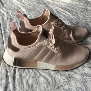 Adidas Women's Soft Pink Sneakers